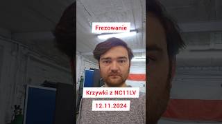 Frezowanie Krzywki NC11LV kamtech frezarka obróbka obróbkametali estun toczenie cnc cncdiy [upl. by Yneffit]