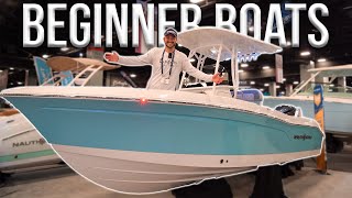 The BEST BeginnerEntryLevel Center Console Boats  Miami Boat Show 2024 [upl. by Kano866]