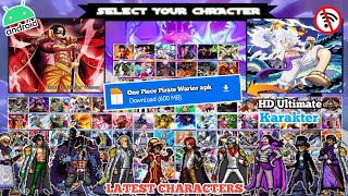 Terbaik One Piece Pirate Warrior 4 600 MB Mugen Apk Android 2024  Watch Mode HD Ultimate Char [upl. by Meldoh]