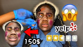 I WENT TO THE WORST REVIEWED MAKEUP ARTIST IN MY RATCHET CITY [upl. by Eilra]