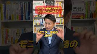 モニター価格の決め方！いくらに設定する？ モニター 価格 ビジネス [upl. by Pytlik]