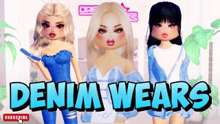 Only Making Denim Outfits In Dress To Impress  Roblox [upl. by Geof]