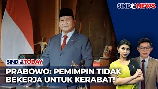 Tegas Presiden Prabowo Sampaikan Kekuasaan Adalah Milik Rakyat  Sindo Today 2110 [upl. by Naujat]