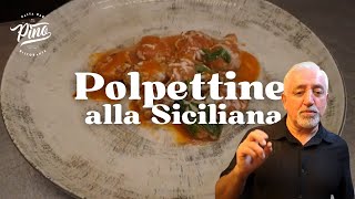 RECETTE Polpettine alla Siciliana  IT [upl. by Yajet]