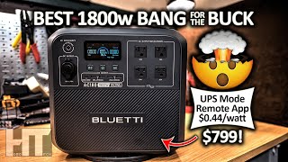 Bluetti AC180 1800w LiFePO4 UPS Power Station Solar Generator Review [upl. by Miyasawa462]