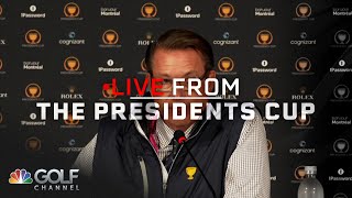 Day 4 singles matches set up dramatic final round  Live From the Presidents Cup  Golf Channel [upl. by Asante]