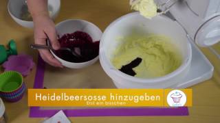 bunte Cupcakes backen deutsch [upl. by Stoffel]