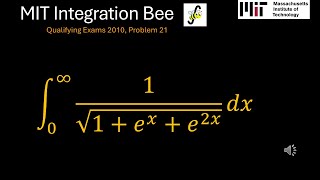 MIT 2010 Integration Bee Qualifying Exams Problem 21 [upl. by Desmond928]