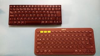 The Bluetooth Keyboards I use Maplins Mini and Logitech K380 [upl. by Vargas]