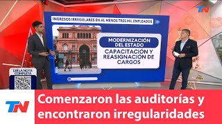 Arrancan las auditorías detectan ingresos irregulares de hasta 3000 personas en algunos ministerios [upl. by Siaht]