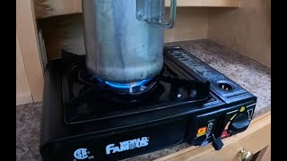 Using Cheap Butane Camping Stove [upl. by Roel]