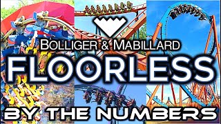 The Worlds BampM Floorless Coasters  By The Numbers [upl. by Rednave]