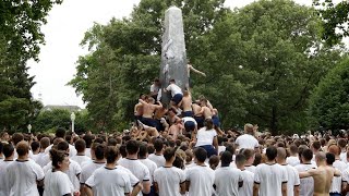 Naval Academy Plebes Herndon Monument Climb [upl. by Jenni]