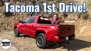 2024 Tacoma TRD Sport Review  Test Drive  MPGPrice [upl. by Wira]