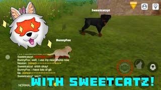 Playing Dog Online Virus With My Friend SweetCatzyt o〃＾▽＾〃o [upl. by Rebak]