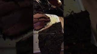 Slicing the Fork Tender Brisket Without It Falling Apart [upl. by Rennie]