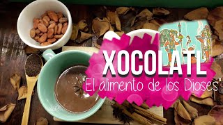 quotXOCOLATLquot BEBIDA DE DIOSES PREHISPÁNICOS☕ the Original Hot Chocolate❄ CACAO PURORECETA FÁCIL🔥 [upl. by Corvese]