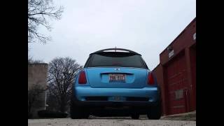 2003 r53 MINI Cooper S Glasspack Exhaust [upl. by Congdon67]