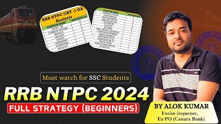 RRB NTPC Complete Strategy for Beginners I Safe Score I Simplicrack [upl. by Ahsennek]