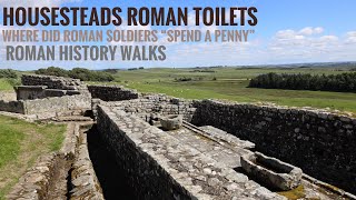 The Roman Toilets at Housesteads Fort [upl. by So]