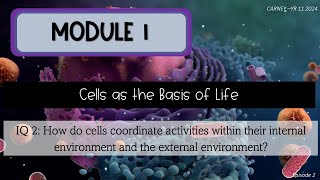 Module 1 Episode 2 Cellular Function [upl. by Enovad]