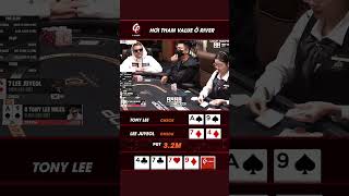 Hơi tham value ở river pokerhand pokerhighlights shorts [upl. by Nelhsa]