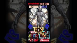 Mcoc tier list 2024 tech mcoc marvelcontestofchampions tech [upl. by Kerrill]