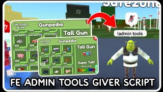 FE  Admin Tools Giver Script  ROBLOX SCRIPTS  Unlock All Admin Tools [upl. by Hudson]