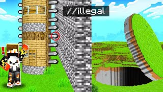 MINECRAFT NOOB VS PRO  i Cheated with ILLEGAL MOD [upl. by Alimaj]