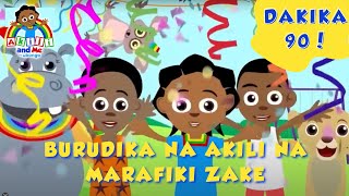 Akili na marafiki zake wote  Jifunze Kiingereza na Akili and Me  Katuni za watoto [upl. by Attej]