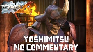 Tekken 4  Yoshimitsu  No Commentary [upl. by Ellednahs875]