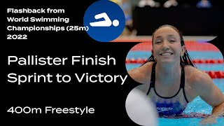 🇦🇺 Lani Pallister Wins Womens 400m Freestyle 🏆  World Swimming Championships 25m 2022 [upl. by Austine335]