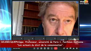 Conférence animée par Pr DELEBECQUE Philippe université de Paris 1 PanthéonSorbonne France [upl. by Ronny471]