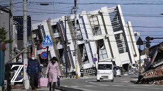 Bei den Erdbeben in Japan sind bereits mehrere Menschen gestorben [upl. by Tserof819]