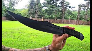 Spartan Weaponry throwing knife review [upl. by Jory602]