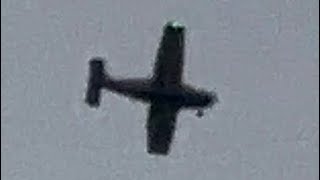 Farmingdale State University Piper PA28161 FDL59 N159LH flying over my house [upl. by Hamo116]