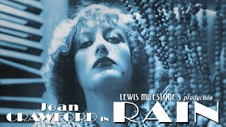 Rain UncutRestored 1932 Joan Crawford Walter Huston  Full Drama Movie [upl. by Liam]