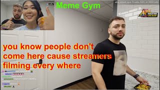 Mizkif says why normal people hate his Gym [upl. by Auhsohey]