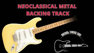 Neoclassical Metal Backing Track  F Harmonic Minor [upl. by Asiret950]