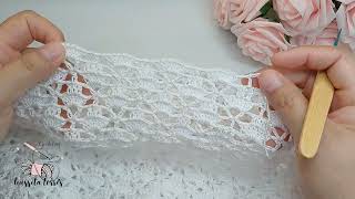 WOW🥰TEJER Ganchillo Fácil y Rápido es increíble Hermoso crochet paso a paso TUTORIAL crocheting [upl. by Kyred943]