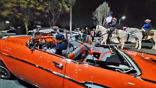 📍BELLFLOWER CA CRUISE NIGHT🌙 🐎🐎 [upl. by Arahsat]