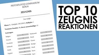 Top 10  Was tun bei einem schlechten Zeugnis [upl. by Ibbison387]