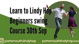 Portsmouth Lindy hop beginners course 15 [upl. by Noed558]