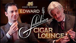 Inside Londons Best Cigar Lounge  With Eddie Sahakian  Kirby Allison [upl. by Enram]