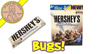 Hersheys Cookies amp Cream Candy Bar and Breakfast Cereal Combo [upl. by Jacey321]