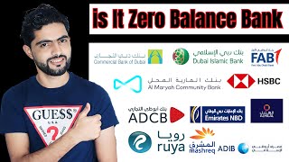 Top 13 UAE Banks  Salary Requirements ATM Checkbook amp Zero Balance Accounts Explained [upl. by Elad799]