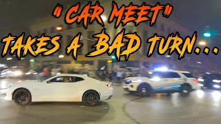 Police Helicopter amp State Troopers CHASE Street Racers Car Meets Gone WRONG  Cars vs Cops 32 [upl. by Meesak]