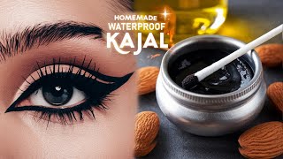 How to Make Waterproof Kajal at Home ✨  Get Perfect Eyeliner with Homemade Kajal [upl. by Oliric]