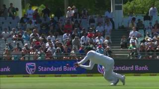 South Africa vs Sri Lanka  2nd Test  Day 2  Dimuth Karunaratne  Wicket [upl. by Atinra608]