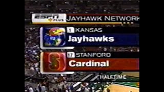 Kansas vs Stanford  December 6 2003 [upl. by Nolyd]